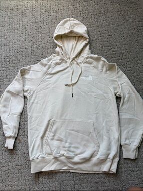 North face hoodie- never stop exploring